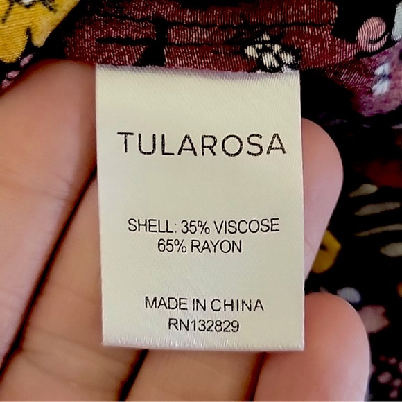 Revolve - Tularosa - Mindy Floral Ruched Dress - Size S - Picture 9 of 9